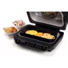 Ariete 4635 Air Fryer Grill, freidora de aire y grill, parrilla para steak, 1700 W, capacidad 8 l, freír y asar, 8 funciones de cocción, temporizador, negro