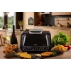 Ariete 4635 Air Fryer Grill, freidora de aire y grill, parrilla para steak, 1700 W, capacidad 8 l, freír y asar, 8 funciones de cocción, temporizador, negro