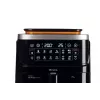 Ariete 4636 freidora de aire con función de vapor + grill, 1700W, función deshidratar, 10 funciones de cocción, cesta transparente, temporizador, negro