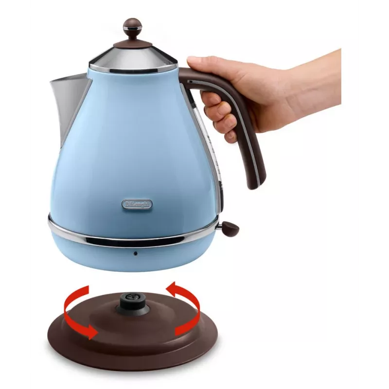 De’Longhi KBOV 2001.AZ hervidor de agua 1,7 L 2000 W azul