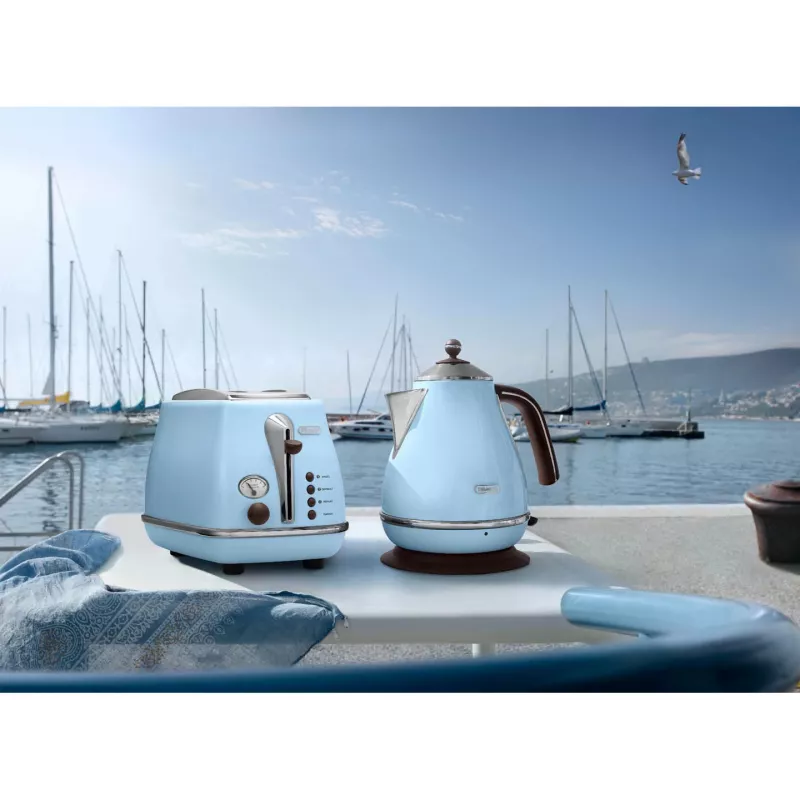 De’Longhi KBOV 2001.AZ hervidor de agua 1,7 L 2000 W azul