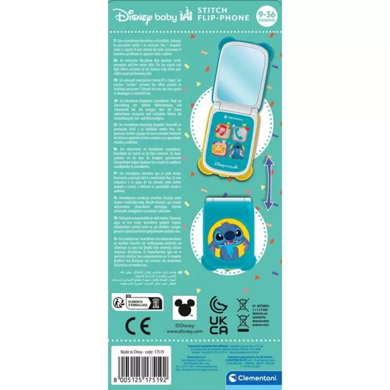 Clementoni Disney Baby 17519 juguete de juego de rol