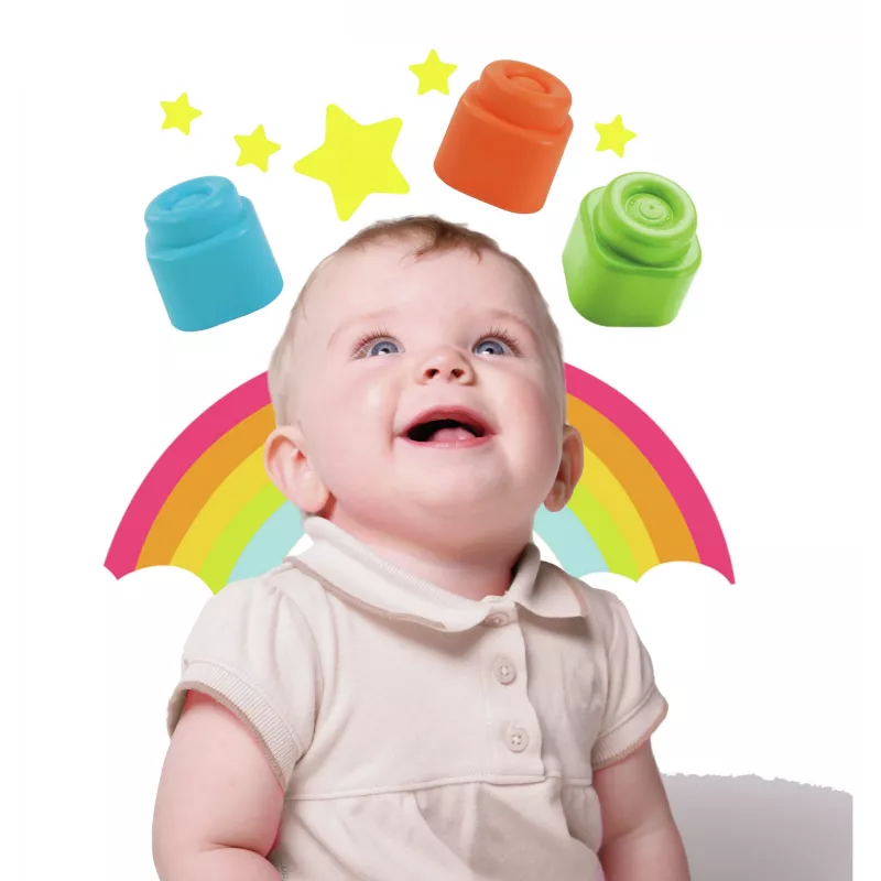 Clementoni Clemmy bolsa 20, 0,6 año(s), 20 uds., goma
