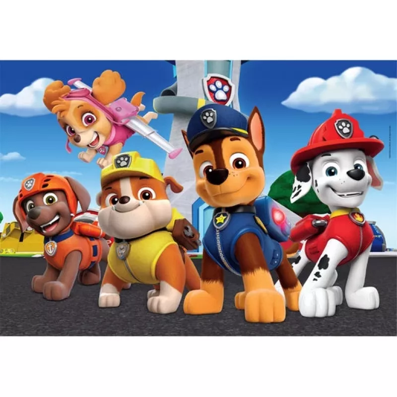 Clementoni Supercolor Paw Patrol puzzle 60 uds. dibujos animados
