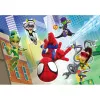 Clementoni Puzle 2x60 piezas, Spidey y sus increíbles amigos (21625)