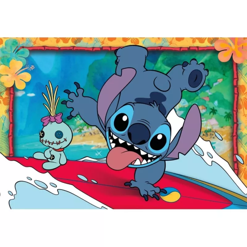 Clementoni Supercolor Puzle 2x20 piezas, Disney Stitch (24809)
