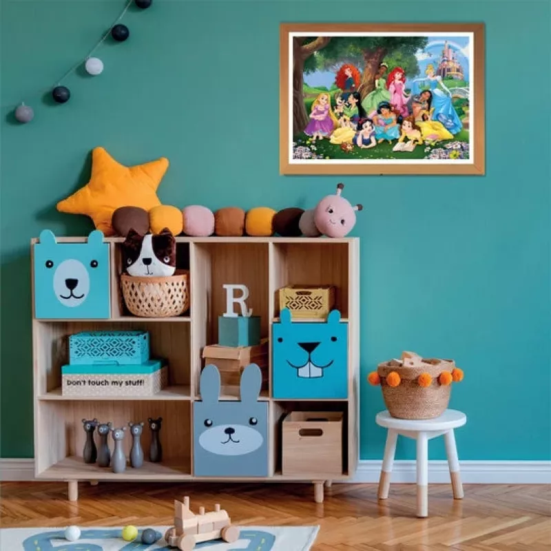 Clementoni Supercolor Disney Princess puzzle 104 uds. dibujos animados