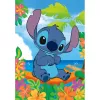 Clementoni Supercolor Stitch puzzle 104 piezas dibujos animados
