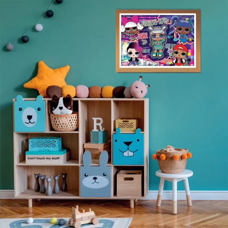 Clementoni Supercolor LOL puzzle 104 piezas dibujos animados