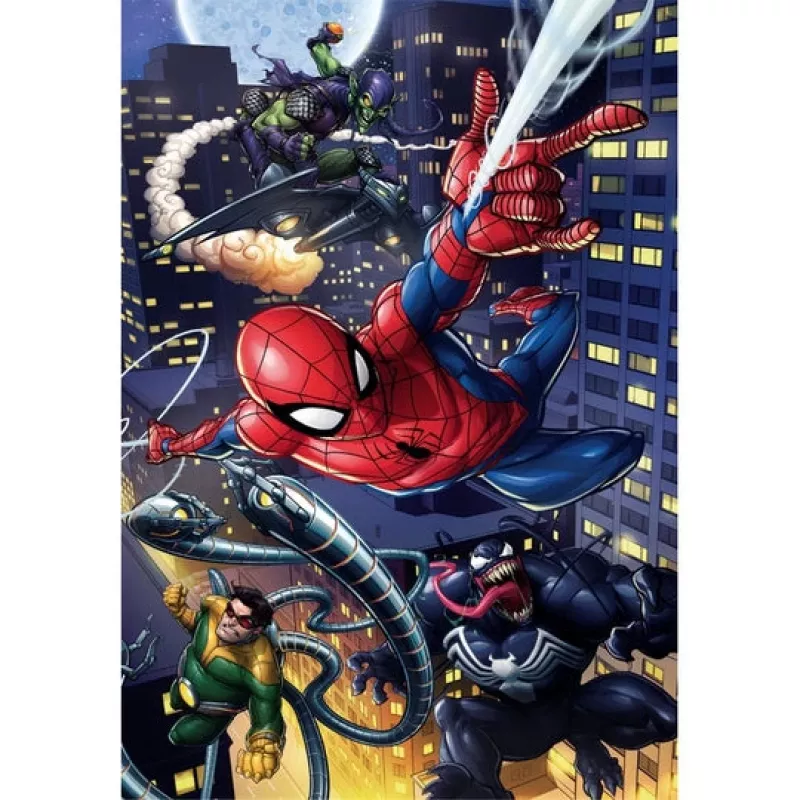 Clementoni Marvel Spiderman Puzzle 180 piezas Comics