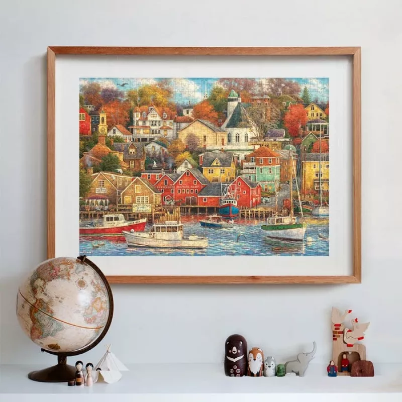 Clementoni High Quality Collection Good Times Harbor Puzzle 1500 piezas Arte