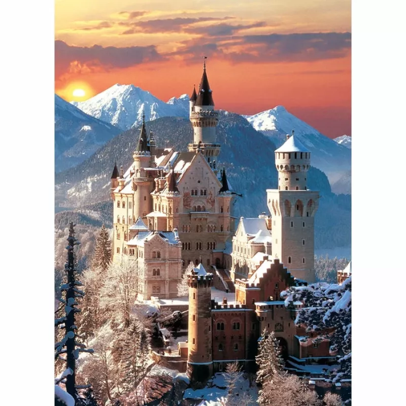 Clementoni High Quality Collection Neuschwanstein Puzzle 1500 piezas Paisaje