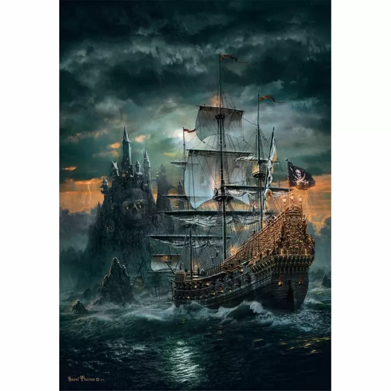 Clementoni High Quality Collection The Pirates Ship Puzzle 1500 piezas Arte
