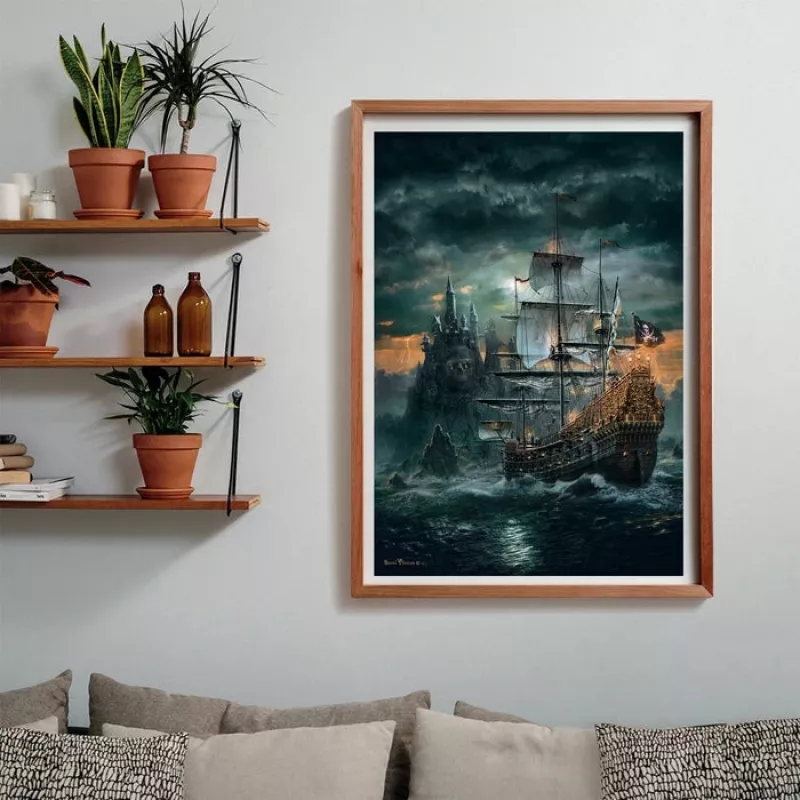 Clementoni High Quality Collection The Pirates Ship Puzzle 1500 piezas Arte