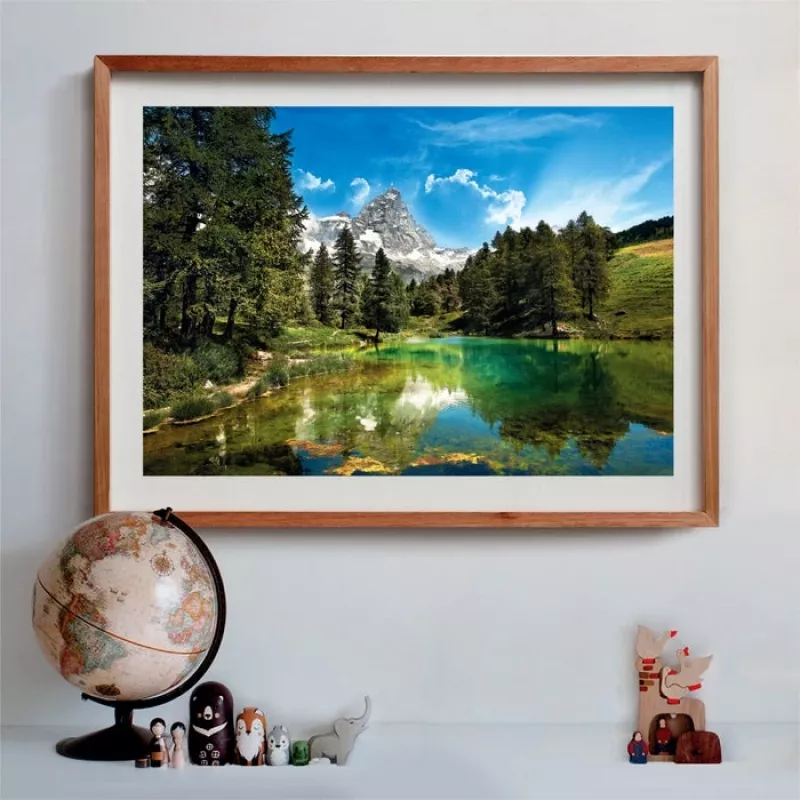 Clementoni High Quality Collection Blauer See Puzzle 1500 piezas Paisaje