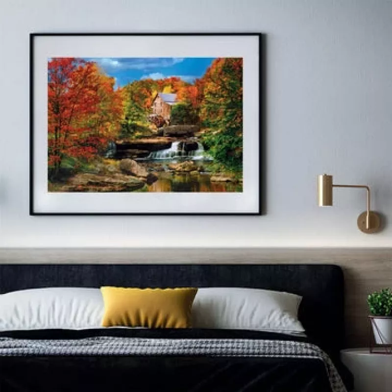 Clementoni Glade creek grist mill Puzzle 2000 uds. Fauna
