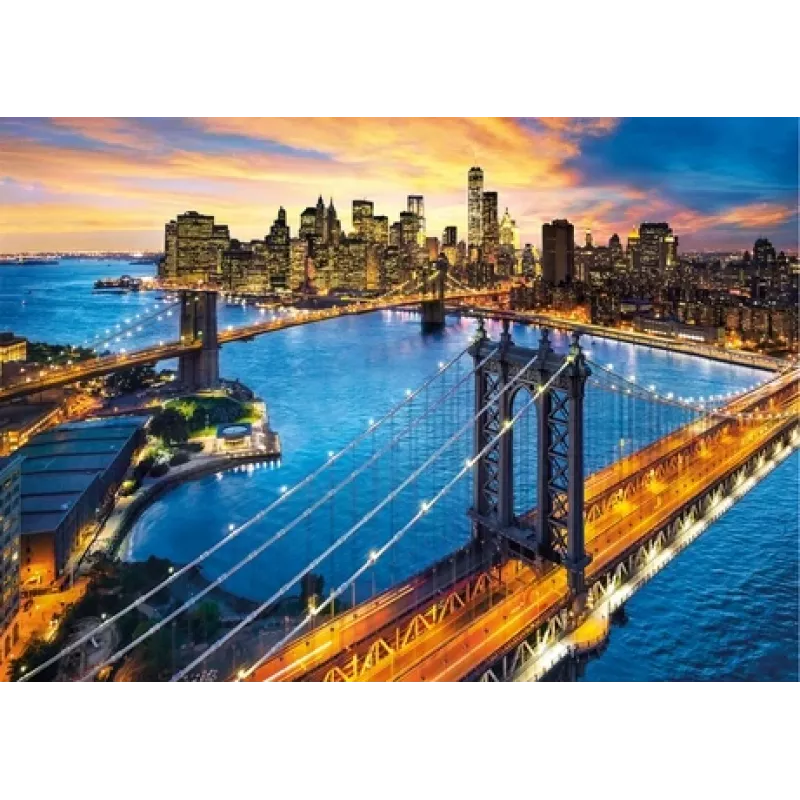 Clementoni New York, 3000 uds., Ciudad, 14 años
