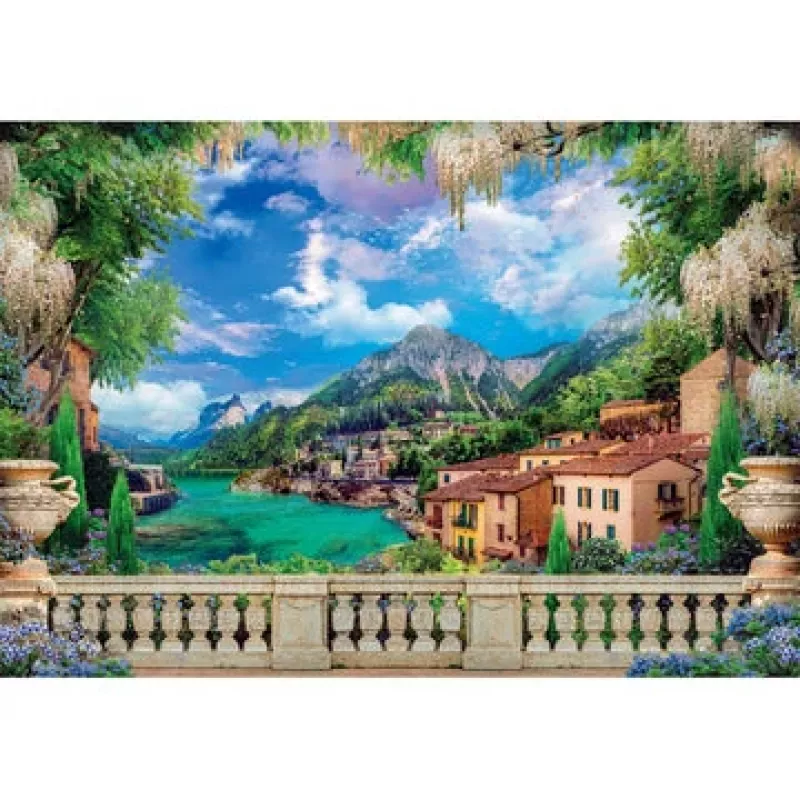 Clementoni Lush terrace on lake Puzzle 3000 uds. Fauna