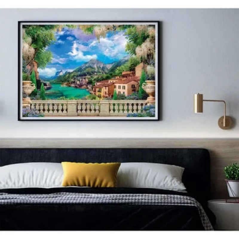 Clementoni Lush terrace on lake Puzzle 3000 uds. Fauna