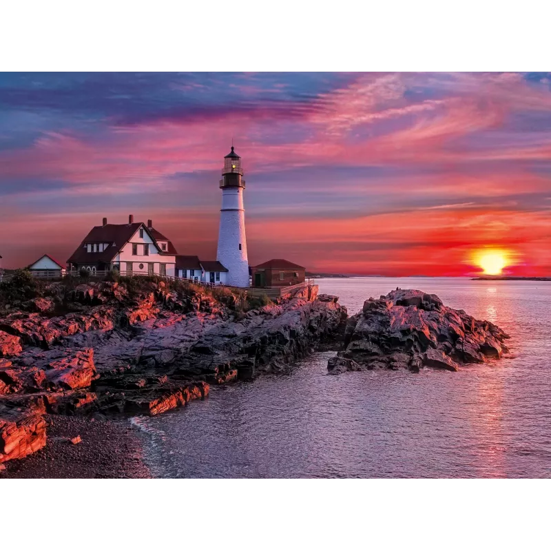 Clementoni Portland Head Light - 500 piezas - High Quality Collection