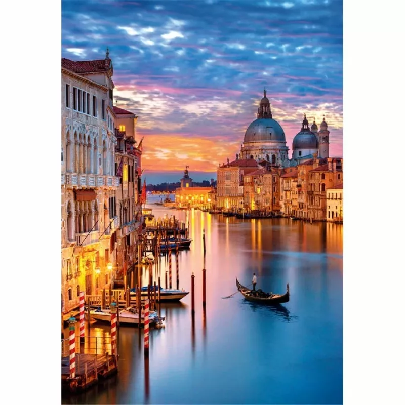 Clementoni High Quality Collection Beleuchtetes Venedig Puzzle 500 piezas Paisaje