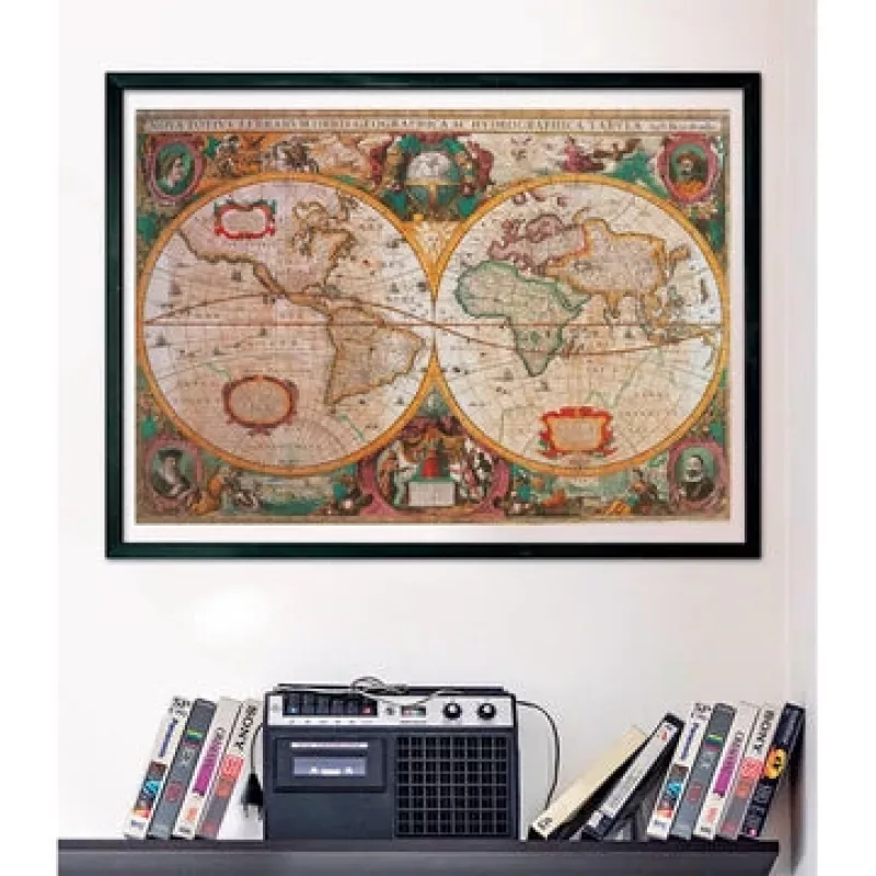 Clementoni Alte Karte Puzzle 1000 uds. Mapas