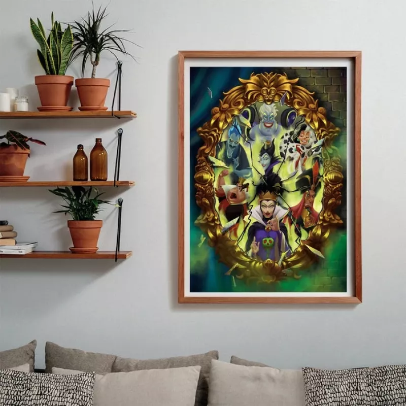 Clementoni Disney Villains Puzzle 1000 uds. Dibujos animados