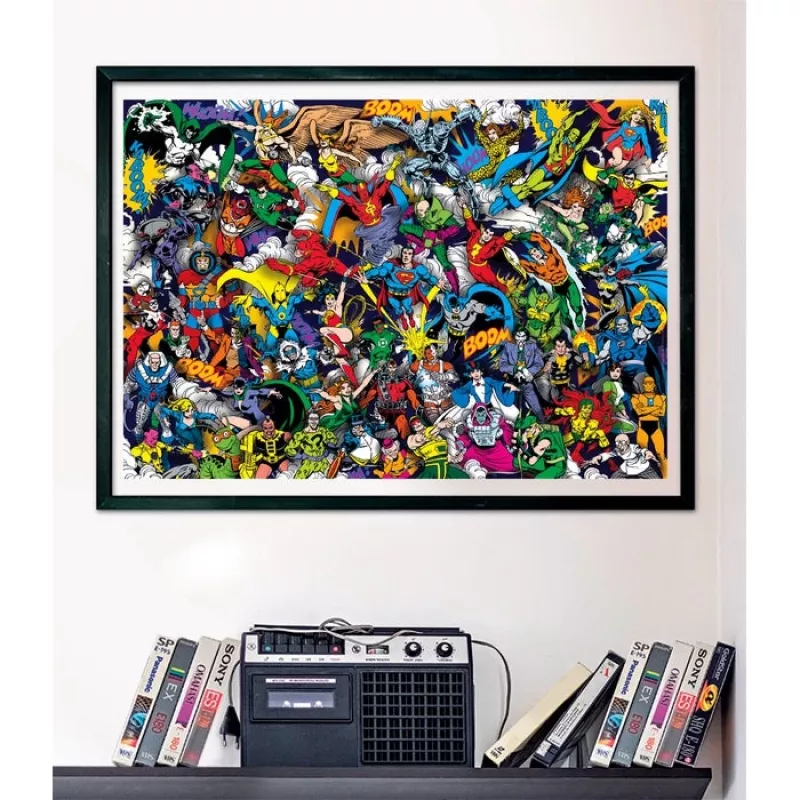 Clementoni DC Comics Impossible Puzzle 1000 uds.