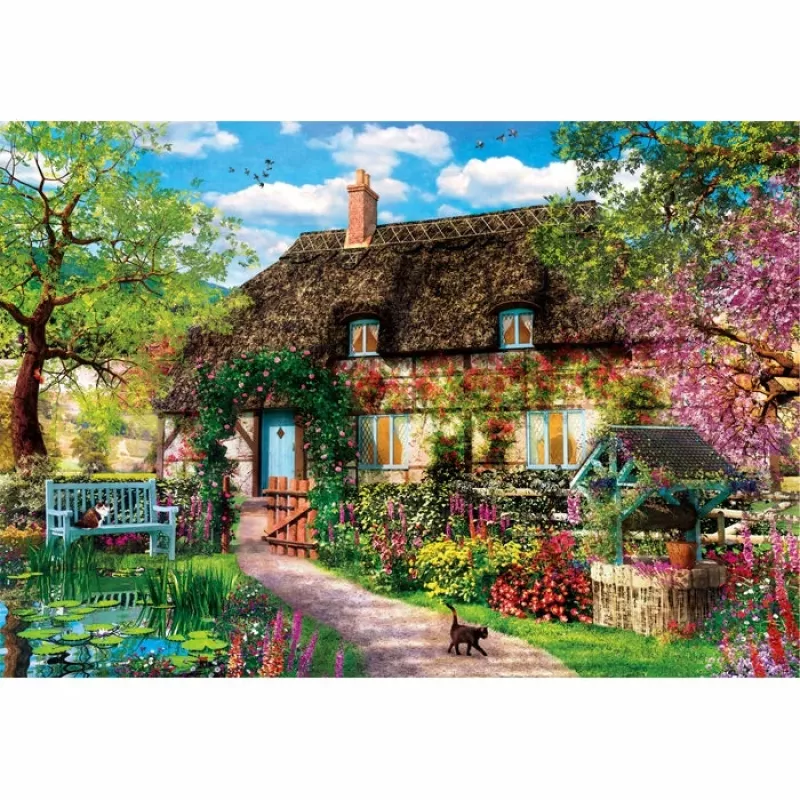 Clementoni High Quality Collection The Old Cottage Puzzle 1000 uds. Arte