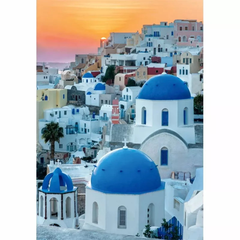 Clementoni High Quality Collection Santorini Puzzle 1000 piezas Paisaje