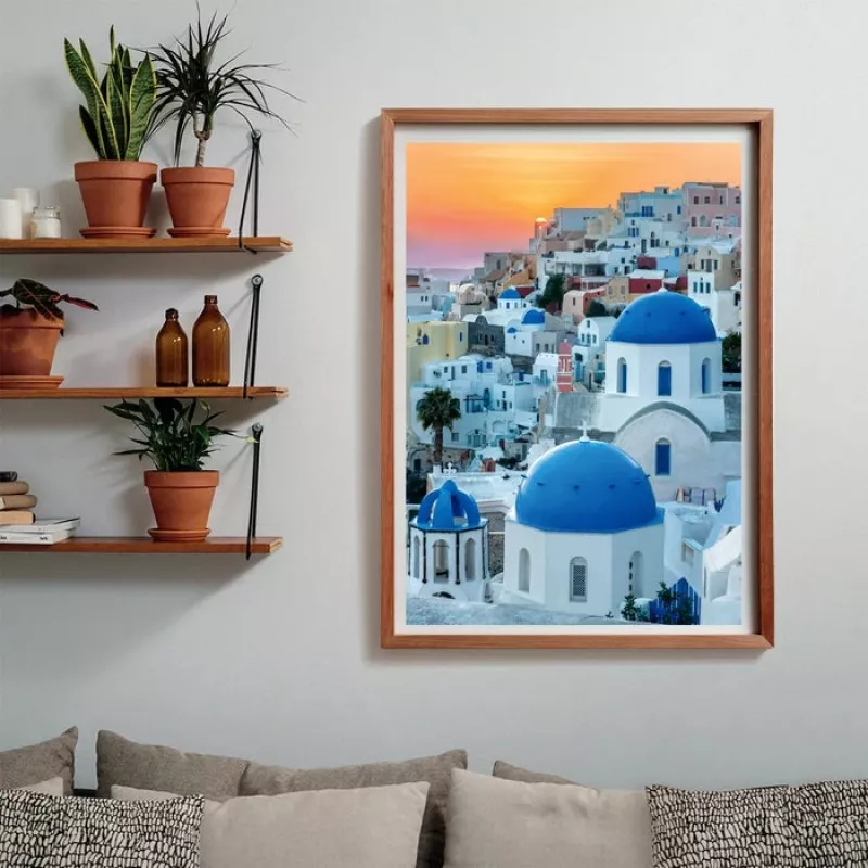 Clementoni High Quality Collection Santorini Puzzle 1000 piezas Paisaje