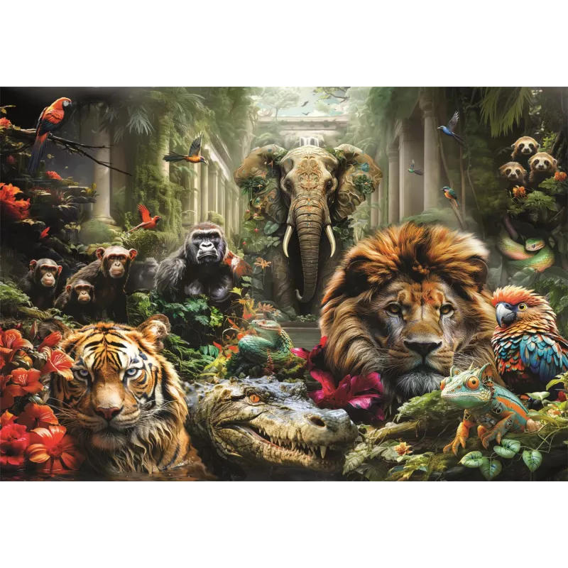Clementoni 1000 uds. CB Mystic Jungle