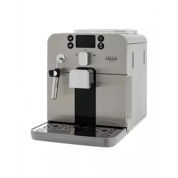 Gaggia cafetera superautomática RI9305/01, cafetera espresso, 1,2 L, granos de café, café molido, molinillo integrado, 1400 W, negro, plata