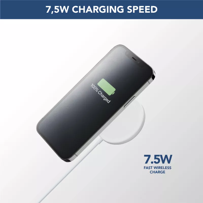 Cellularline Mag – cargador inalámbrico, base de carga inalámbrica para sistema MagSafe