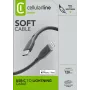Cellularline cable Soft 120 cm – USB-C a Lightning, cable Soft-Touch