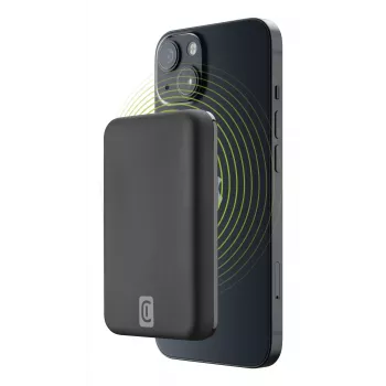 Cellularline Wireless power bank MAG 5000 cargador portátil compatible con el sistema MagSafe