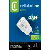 Cellularline GAN Wall Charger USB-C 30W PD USB-C 30W PD cargador de pared con tecnología GaN