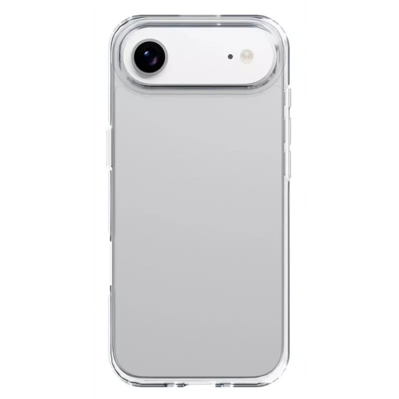 Cellularline Clear Protect - iPhone Air carcasa rígida con bordes de goma