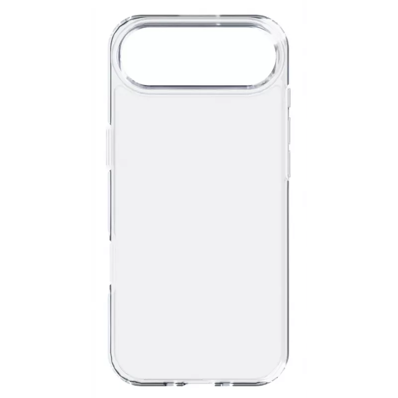 Cellularline Clear Protect - iPhone Air carcasa rígida con bordes de goma