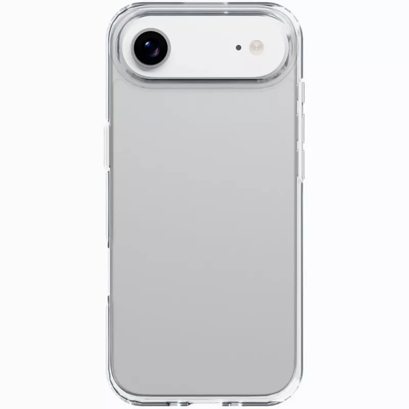 Cellularline Clear Protect - iPhone Air carcasa rígida con bordes de goma