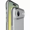 Cellularline Clear Protect - iPhone Air carcasa rígida con bordes de goma