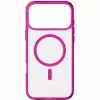Cellularline Iconic Mag - iPhone 17 Pro funda transparente con bordes de color, compatible con el ecosistema MagSafe