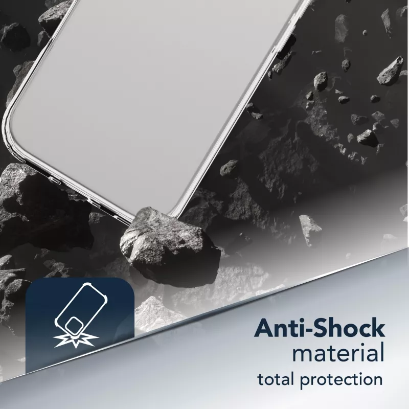 Cellularline Clear Protect - Galaxy S26 Ultra carcasa rígida con bordes de goma