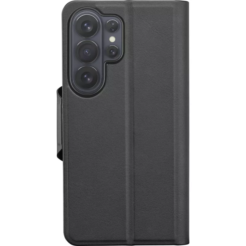 Cellularline Book Agenda - Galaxy S26 Ultra funda tipo libro con acabado de piel sintética, cierre magnético, protección RFID y función de soporte