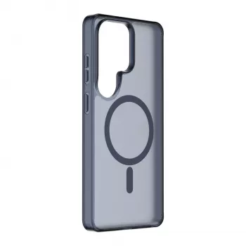Cellularline FROSTY MAG - Galaxy S26 Ultra funda semitransparente con superficie mate y bordes de color, compatible con el ecosistema Qi2 y accesorios magnéticos para Samsung.