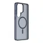 Cellularline FROSTY MAG - Galaxy S26 Ultra funda semitransparente con superficie mate y bordes de color, compatible con el ecosistema Qi2 y accesorios magnéticos para Samsung.