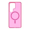 Cellularline FROSTY MAG - Galaxy S26 Ultra funda semitransparente con superficie mate y bordes de color, compatible con el ecosistema Qi2 y accesorios magnéticos para Samsung.
