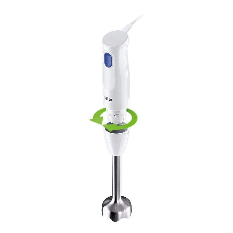 Braun MultiQuick 1 MQ10.202M WH 0,6 L batidora de brazo 450 W acero inoxidable, blanco
