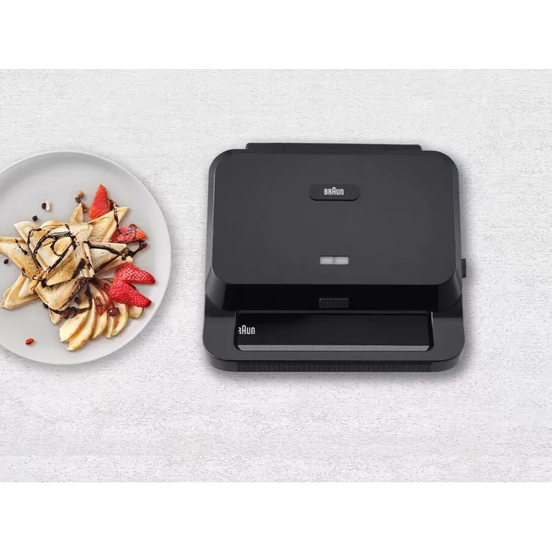 Braun Snack Maker 5 SM5000 sandwichera 800 W negra