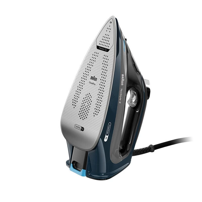 Braun TexStyle 9 0127409002 plancha de vapor suela EloxalPlus 3200 W azul oscuro